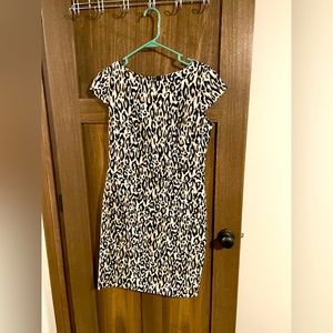Leopard print dress